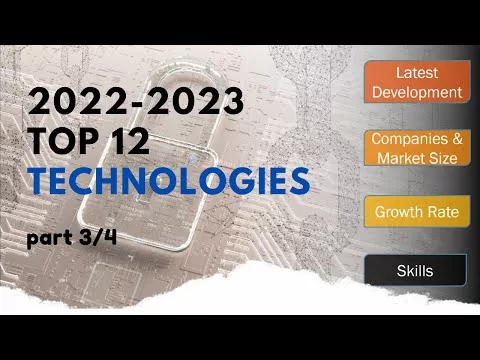 Best 12 Applied sciences – Marketplace Forecast in 2022 – 2026 ｜12 大科技 – 2022 – 2026 年市場預測  (section 3/4)