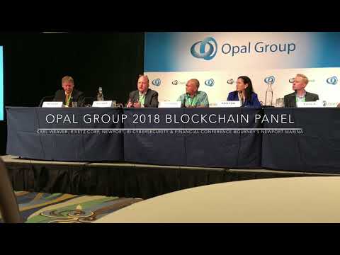 Karl Weaver sits on Blockchain Panel @Opal Staff 2018 Cybersecurity Convention , Newport, RI
