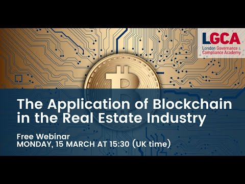 The Software of Blockchain in Actual Property Trade