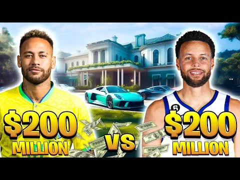 Neymar VS Stephen Curry – LIFESTYLE WAR