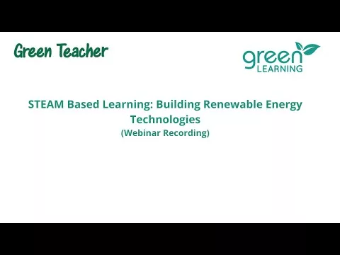 STEAM-Based totally Studying: Development Renewable Power Applied sciences
