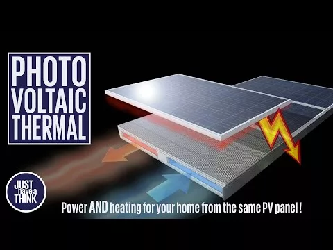 The Sun PV panel that gives electrical energy AND warmth for your house!