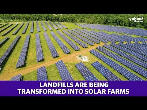 Landfills have grow to be websites of renewable power manufacturing after being remodeled into sun farms