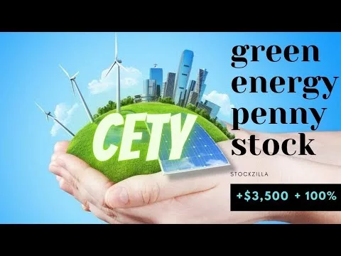 CETY: Underneath The Radar GREEN ENERGY Penny Inventory OTC !!!