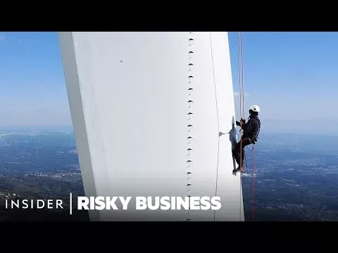 How Wind Turbine Technicians Chance Their Lives to Stay Blades Spinning | Dangerous Trade