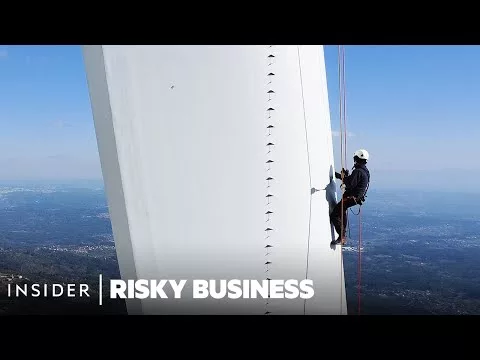 How Wind Turbine Technicians Chance Their Lives to Stay Blades Spinning | Dangerous Trade