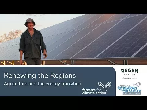 Renewing the Areas: Agriculture and the Power Transition (w/ Renewables in Ag Convention)