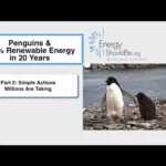 Penguins & 100% Renewable Power in 20 Years. Section 2:  Easy Movements Thousands and thousands are Taking