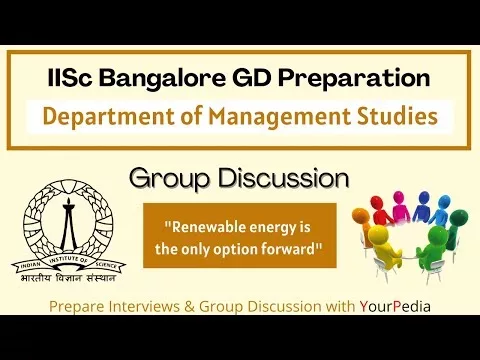 Renewable power is the best choice ahead | Staff Dialogue Present Subjects | Necessary GD Subjects