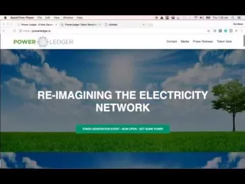 Energy Ledger ICO – P2P Renewable Power Thought