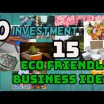 15 INNOVATIVE SUSTAINABLE & ECO FRIENDLY BUSINESS IDEAS