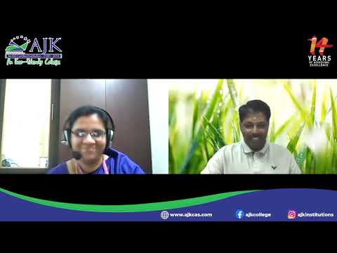 Webinar on “Renewable and Sustainable Power Assets”  | AJKCAS | The Easiest Faculty | Coimbatore