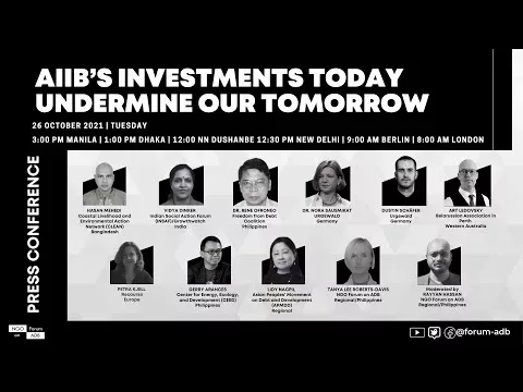 AIIB’s Investments Nowadays Undermine Our The next day to come: Press Convention