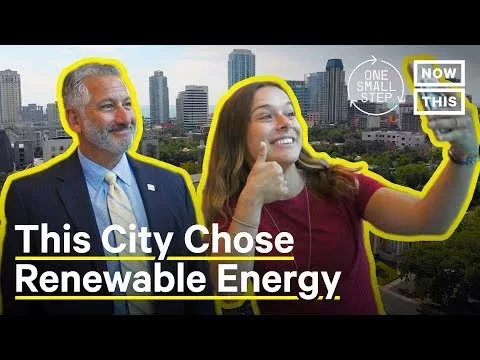 How To Transfer Your Town To 100% Renewable Power | One Small Step | NowThis