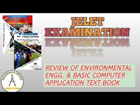 BEST TEXT BOOK OF ENVIRONMENTAL ENGG. & COMPUTER APPLICATION II JELET EXAMINATION