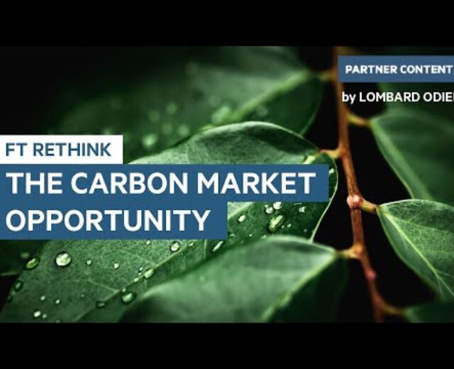 The Carbon Marketplace Alternative | FT Reconsider