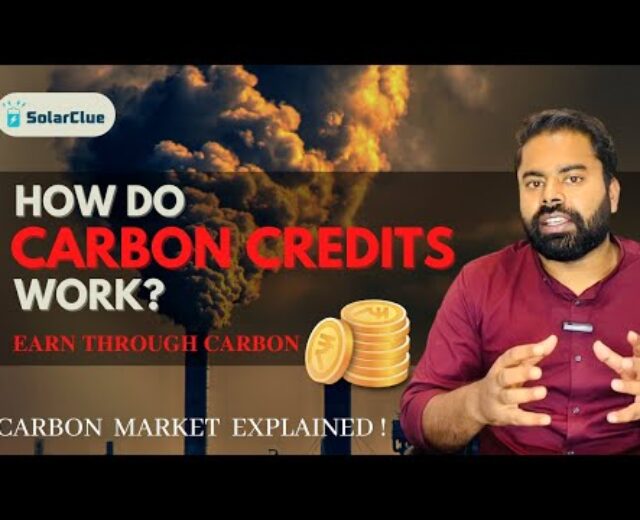 Earn from Put in Sun Merchandise via Carbon Credit | What’s Carbon Credit score and the way it works.