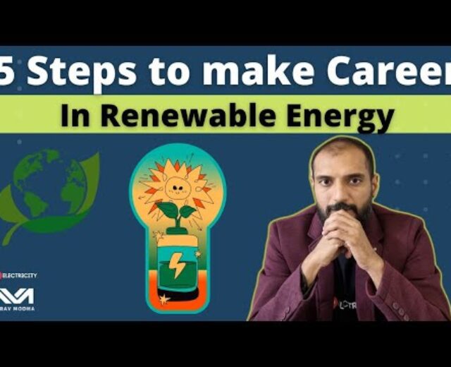 Construct your profession in Renewable Power and get Top CTC Jobs | Apply this easy 5 Step Procedure