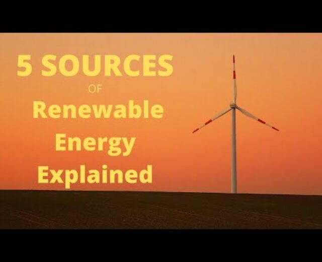 Assets Of Renewable Power Defined – (5 Energies)