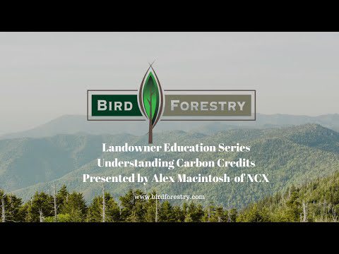 Landowner Training Collection-Working out Carbon Credit