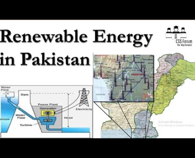 Renewable power in Pakistan | Renewable power assets and its importance in Pakistan | CSS PMS