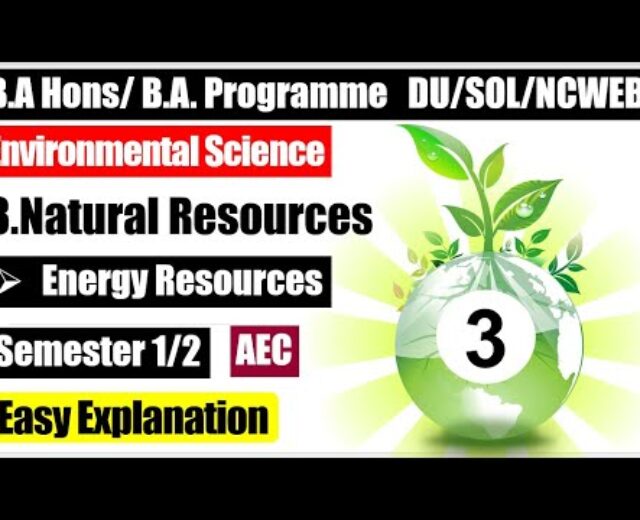 Environmental Science EVS Unit 3 Power Sources Renewable/Non renewable AEC semester 1/2 DU SOL NC