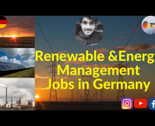 MS in Power Sciences|Renewable Power & Power Control Jobs in Germany |Renewable Power Jobs|