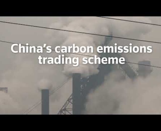 China’s new carbon emissions buying and selling scheme defined