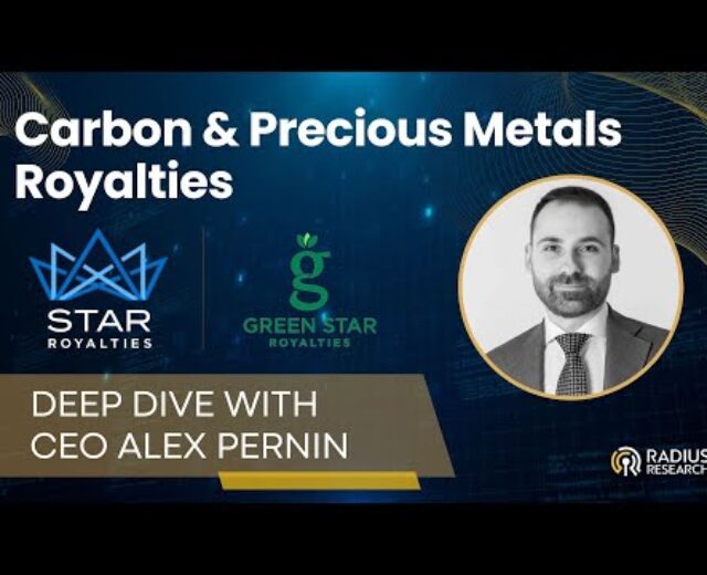 Celebrity Royalties & Inexperienced Celebrity Royalties: CEO Alex Pernin – Distinctive Carbon Credit score Streaming Style + Gold