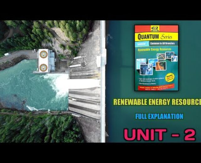 Renewable Power Resources Aktu FULL EXPLANATION [✓UNIT-2] #renewableenergysourcesaktuunit-2 #aktu