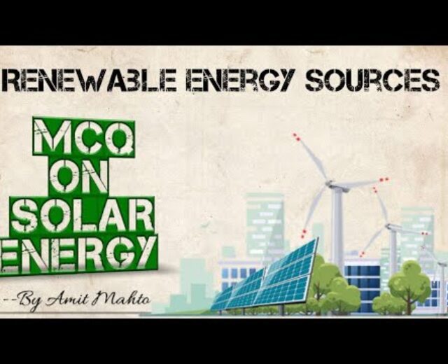 MCQ on Sun Power || Renewable Power Resources || Mechanical Engineering || Mumbai College