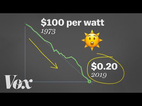 How solar power were given so reasonable