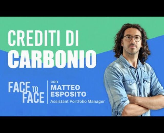 Crediti di carbonio – Matteo Esposito (Assistant Portfolio Supervisor Carbonsink)