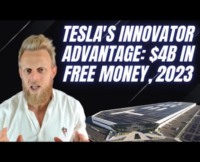 Document Finds Tesla Set to Achieve $4B in Incentives + Carbon Credit in 2023