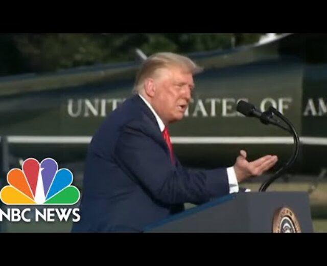 Trump And Biden Conflict On Pandemic, Renewable Power In Ultimate Debate | NBC Nightly Information