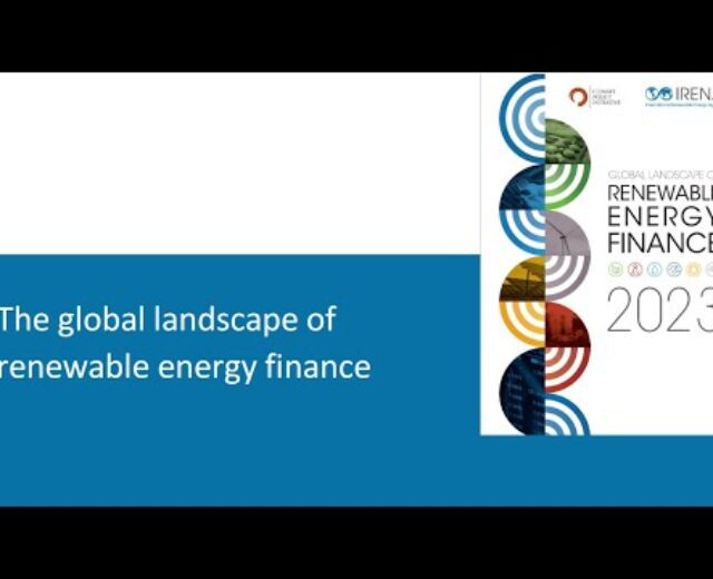 International Panorama of Renewable Power Finance 2023 webinar