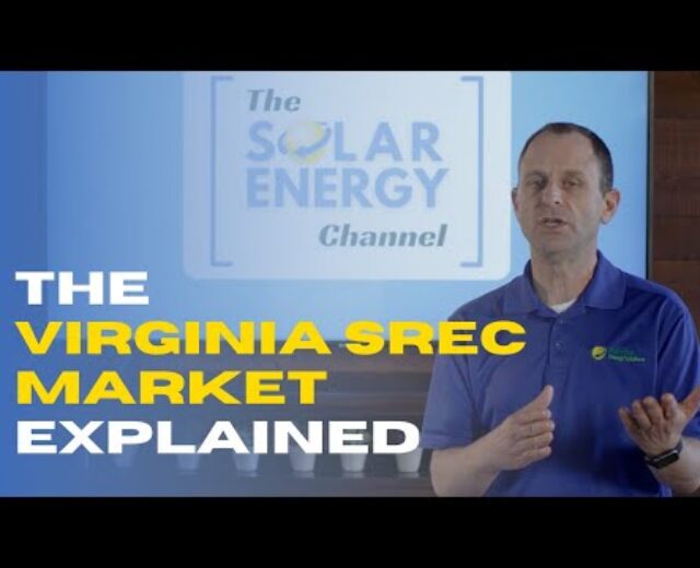 How Sun Renewable Power Credit (SRECs) Paintings in Virginia