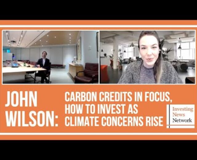 John Wilson: Carbon Credit in Center of attention, Tips on how to Make investments as Local weather Considerations Upward push
